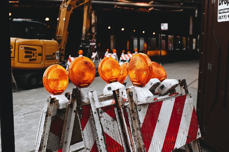 Image of safety barrier for LUEZ segregation